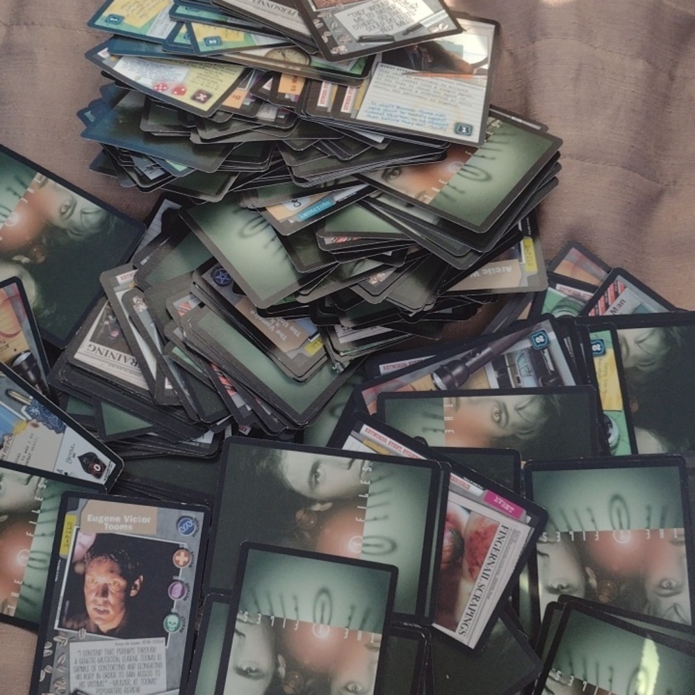 The x files Card Lot